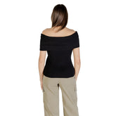 Only Black Polyester Sweater